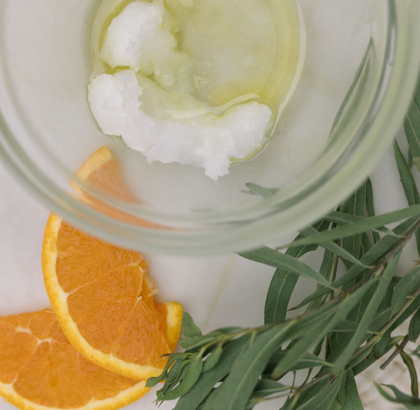 100% Non-GMO Grass-Fed Whipped Citrus Eucalyptus Body Tallow (4oz Jar) - Made In NC