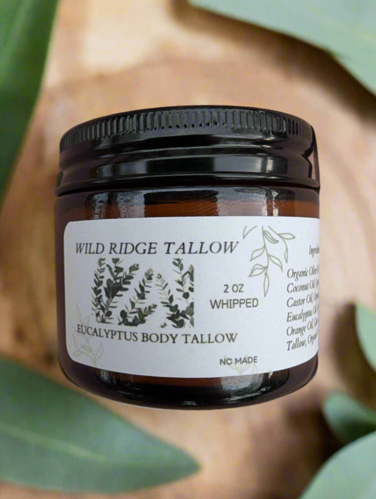 Wild Ridge Tallow 2oz Citrus Eucalyptus