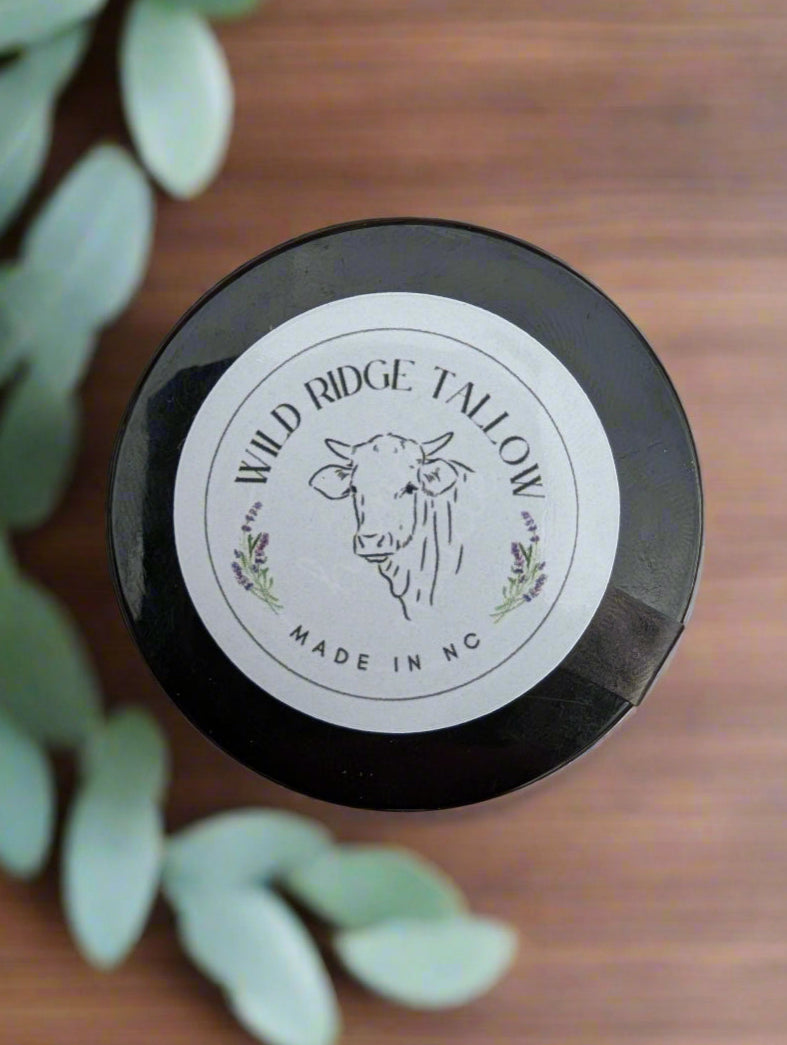 Wild Ridge Tallow 2oz Citrus Eucalyptus Top