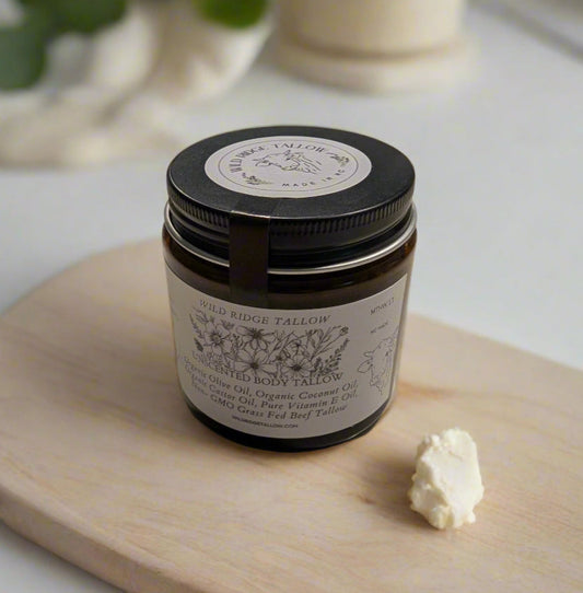 🌿 Nourish Naturally: The Benefits of Our 100% Non-GMO Grass-Fed Whipped Unscented Body Tallow