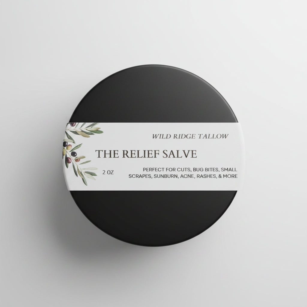 Wild Ridge Tallow 2oz Relief Salve