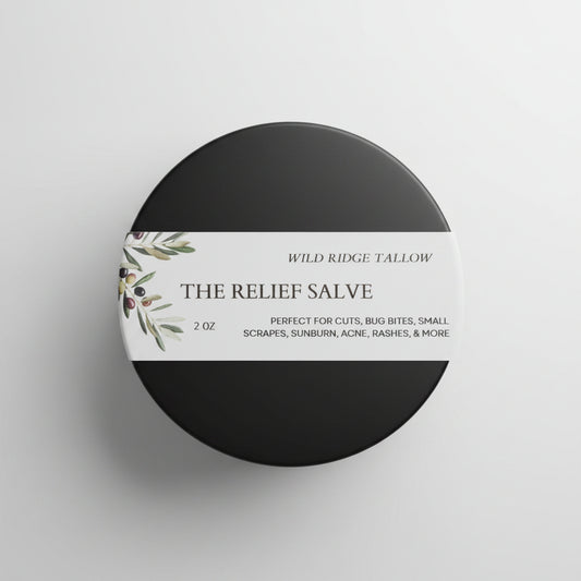 Wild Ridge Tallow 2oz Relief Salve