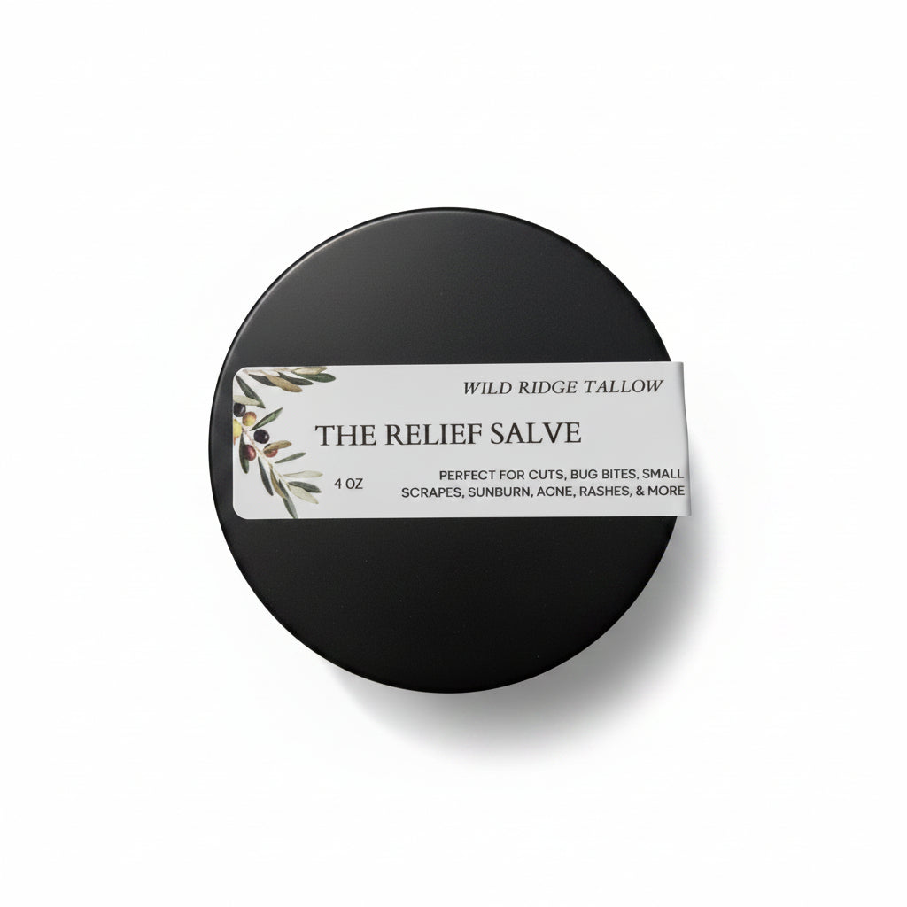 Wild Ridge Tallow 4oz Relief Salve 